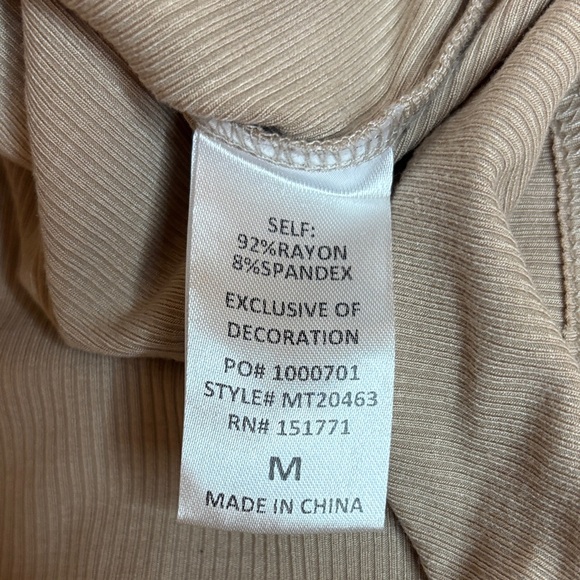 Espresso Martini Ribbed Tee - Picture 6 of 7